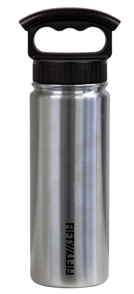 18oz Stainless Steel Bottle w/3 Finger Cap