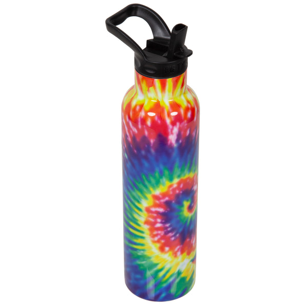 21oz Tie-Dye Bottle w/ Standard Mouth Straw Cap