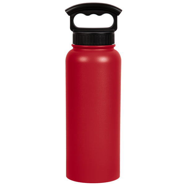34oz Bottle with Wide Mouth 3 Finger Lid