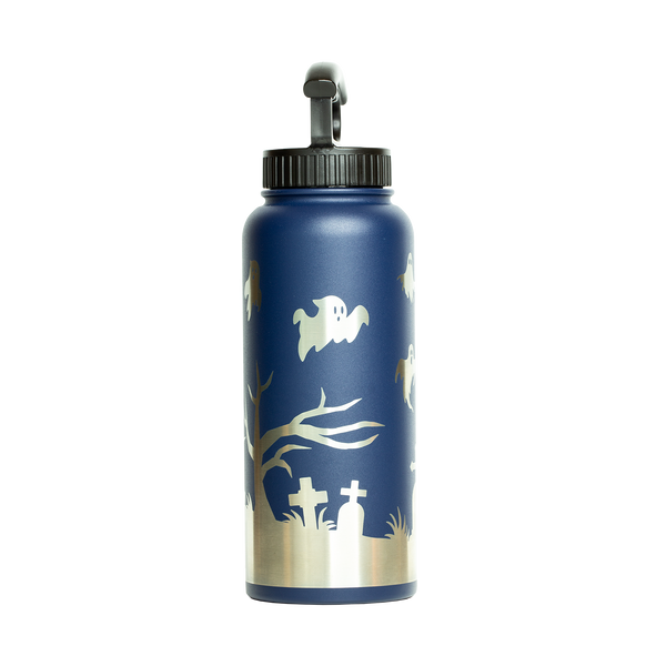 34oz Navy Blue Graveyard Bottle - Limited Edition