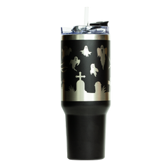 40oz Black Graveyard Mug - Limited Edition