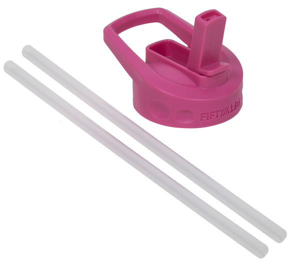 Wide-Mouth Straw Lid for Fifty/Fifty Bottles
