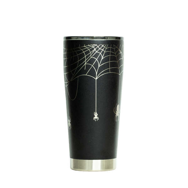 20oz Black Spider Tumbler - Limited Edition