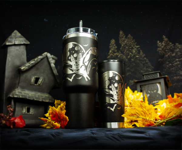 20oz Black Bat Tumbler - Limited Edition
