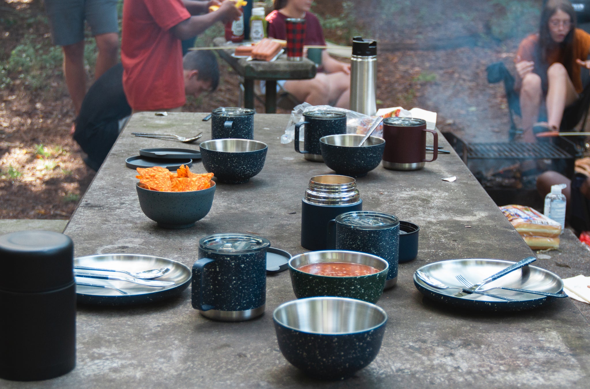 12pc Retro Camp Set - Closeout