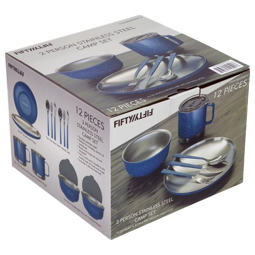 12pc Retro Camp Set - Closeout - FIFTY/FIFTY®– FIFTY/FIFTY Bottles