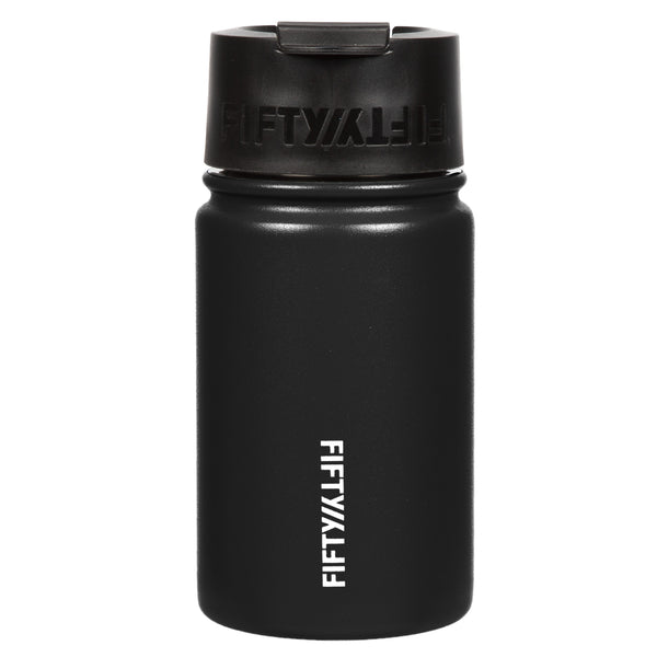12oz Bottle with Wide Mouth Flip Lid | Fifty Fifty Bottles
