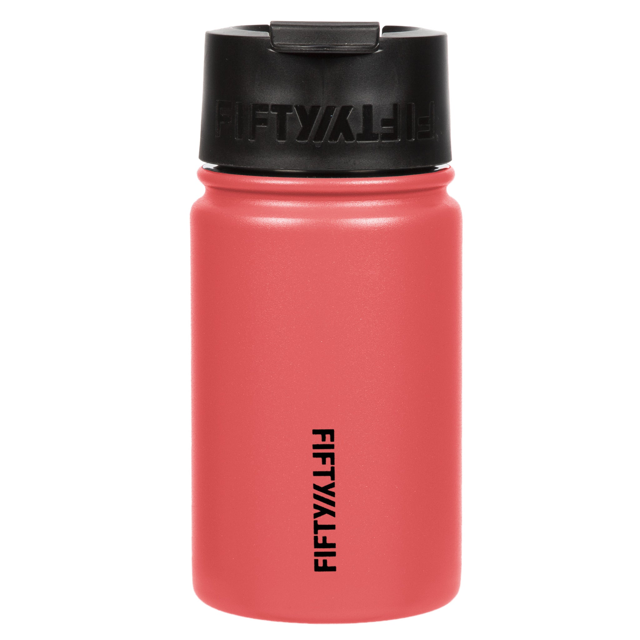 Personalised Pink Matt 12oz Thermos Insulated Travel Cup Hot Cold Coffee  Tea 