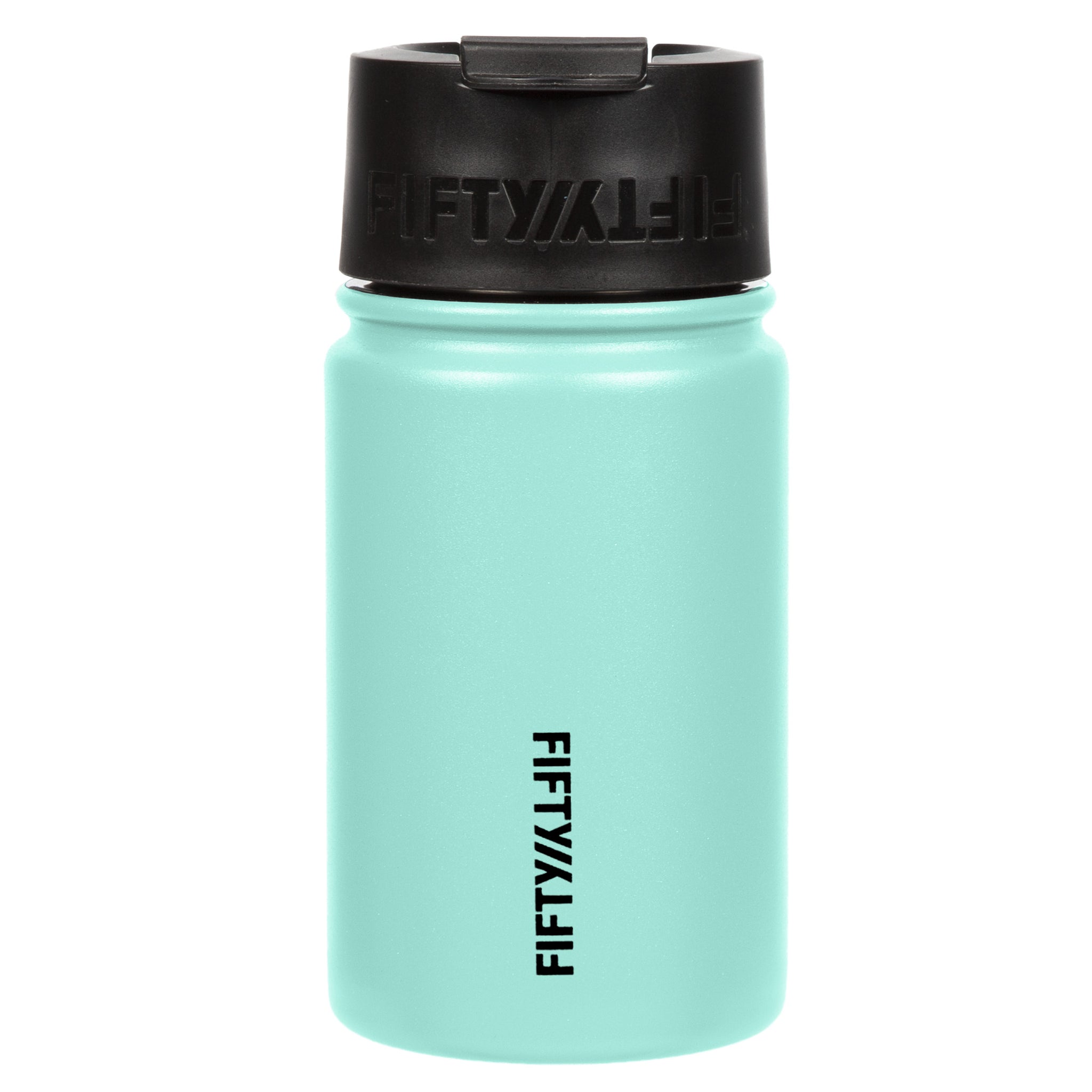 12oz Bottle with Wide Mouth Flip Lid