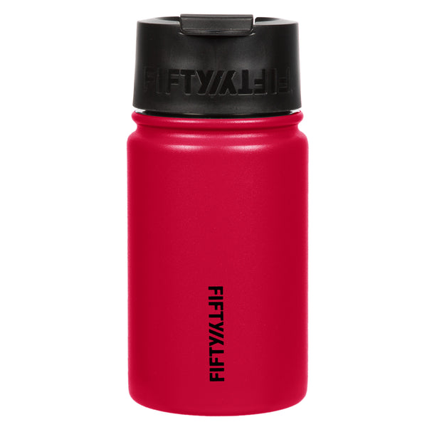 12oz Bottle with Wide Mouth Flip Lid | Fifty Fifty Bottles