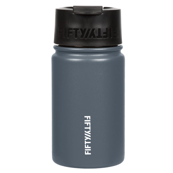 12oz Bottle with Wide Mouth Flip Lid | Fifty Fifty Bottles