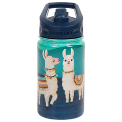 12oz Kid's Bottle with Straw Lid - Llama
