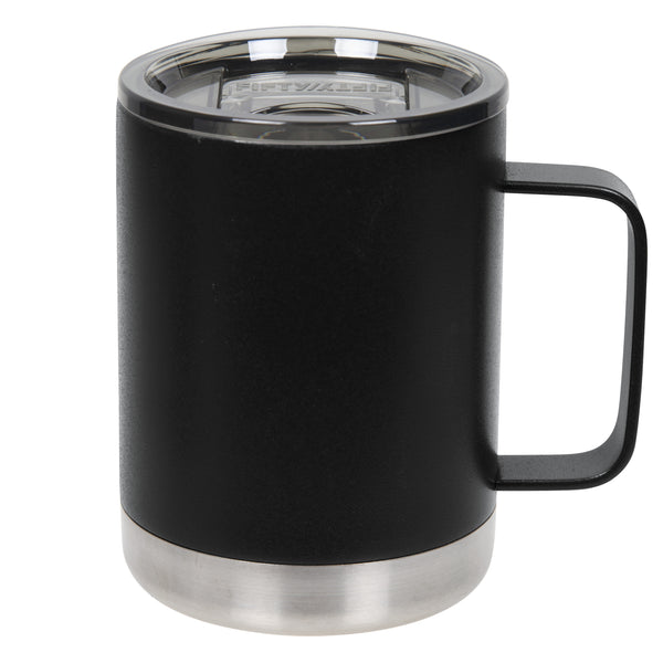 12oz Camp Mug with Slide Lid | Fifty Fifty Bottles