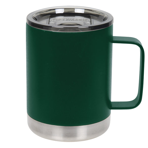 12oz Camp Mug with Slide Lid | Fifty Fifty Bottles
