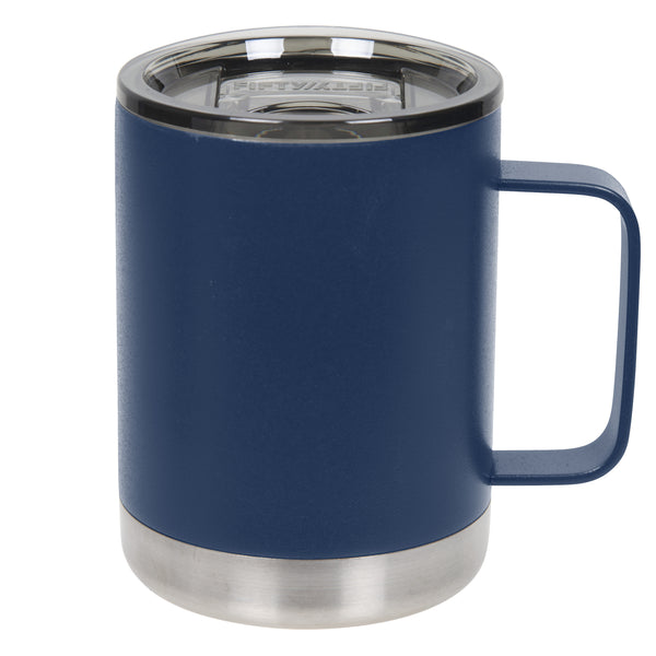 12oz Camp Mug with Slide Lid | Fifty Fifty Bottles