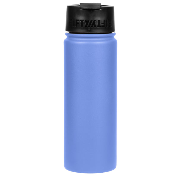 20oz Bottle with Wide Mouth Flip Lid