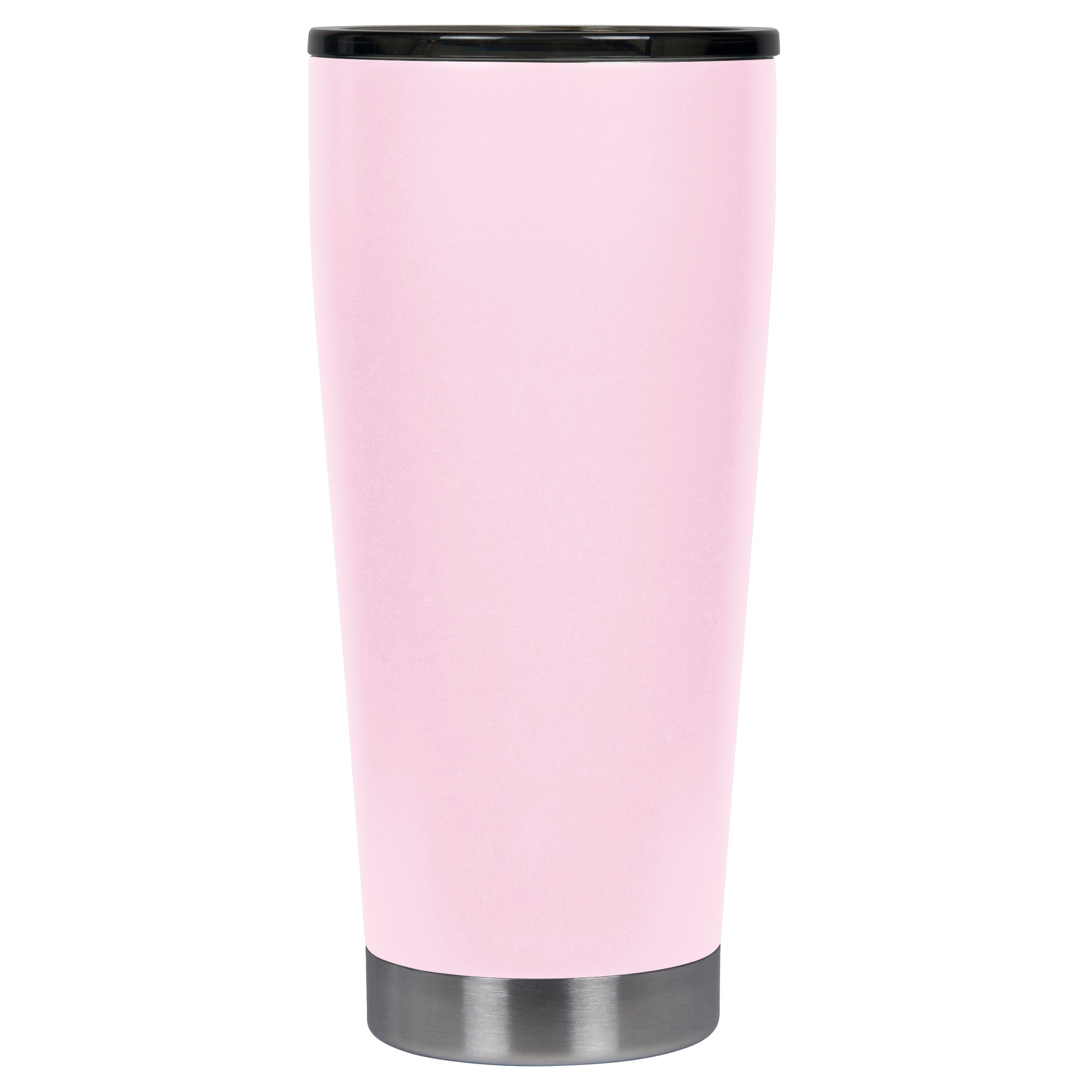 West & Fifth Hot Pink Double Wall Matte Rubber Coated Tumbler w
