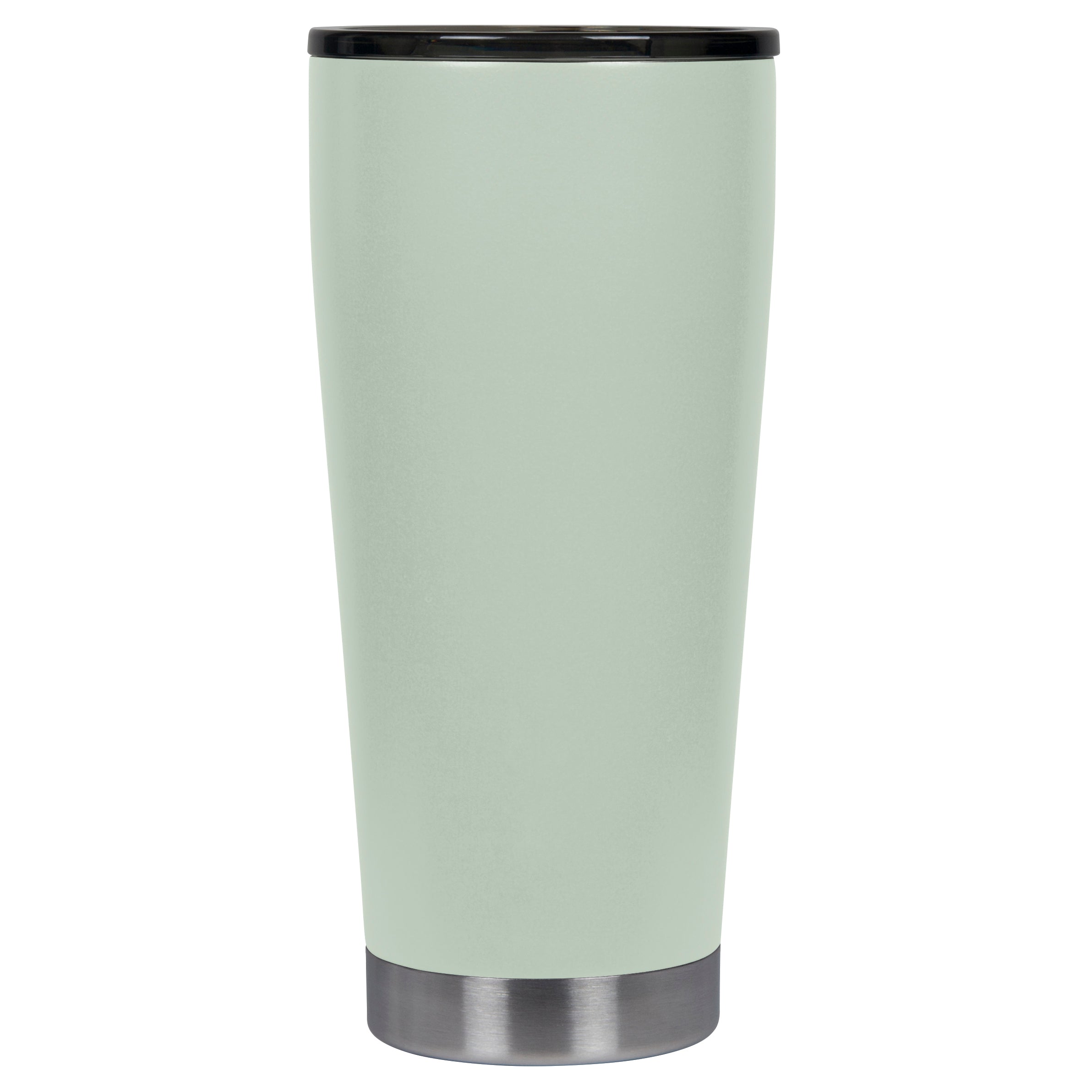 Stainless Steel Tumbler with Lid and Straw - 20oz - Dark Green