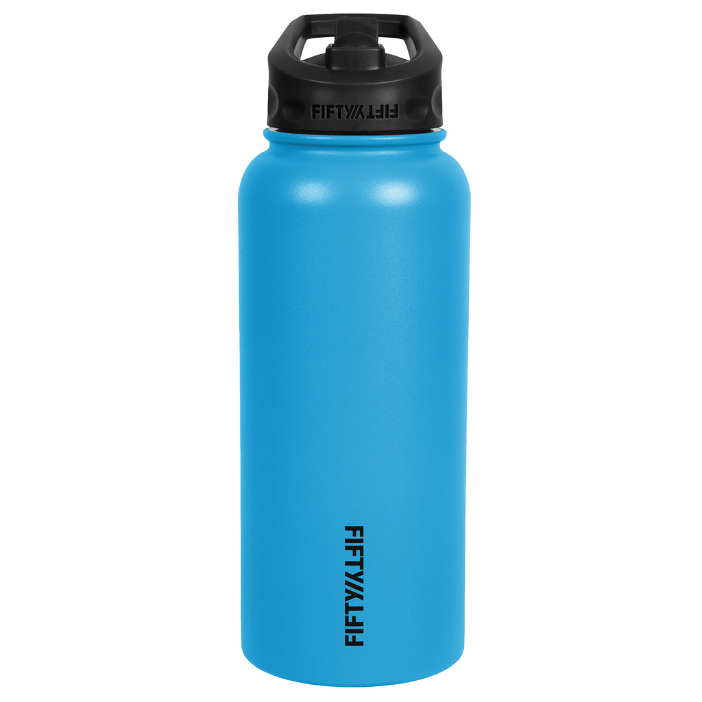 Up To 34% Off on Straw Water Bottle Blue and
