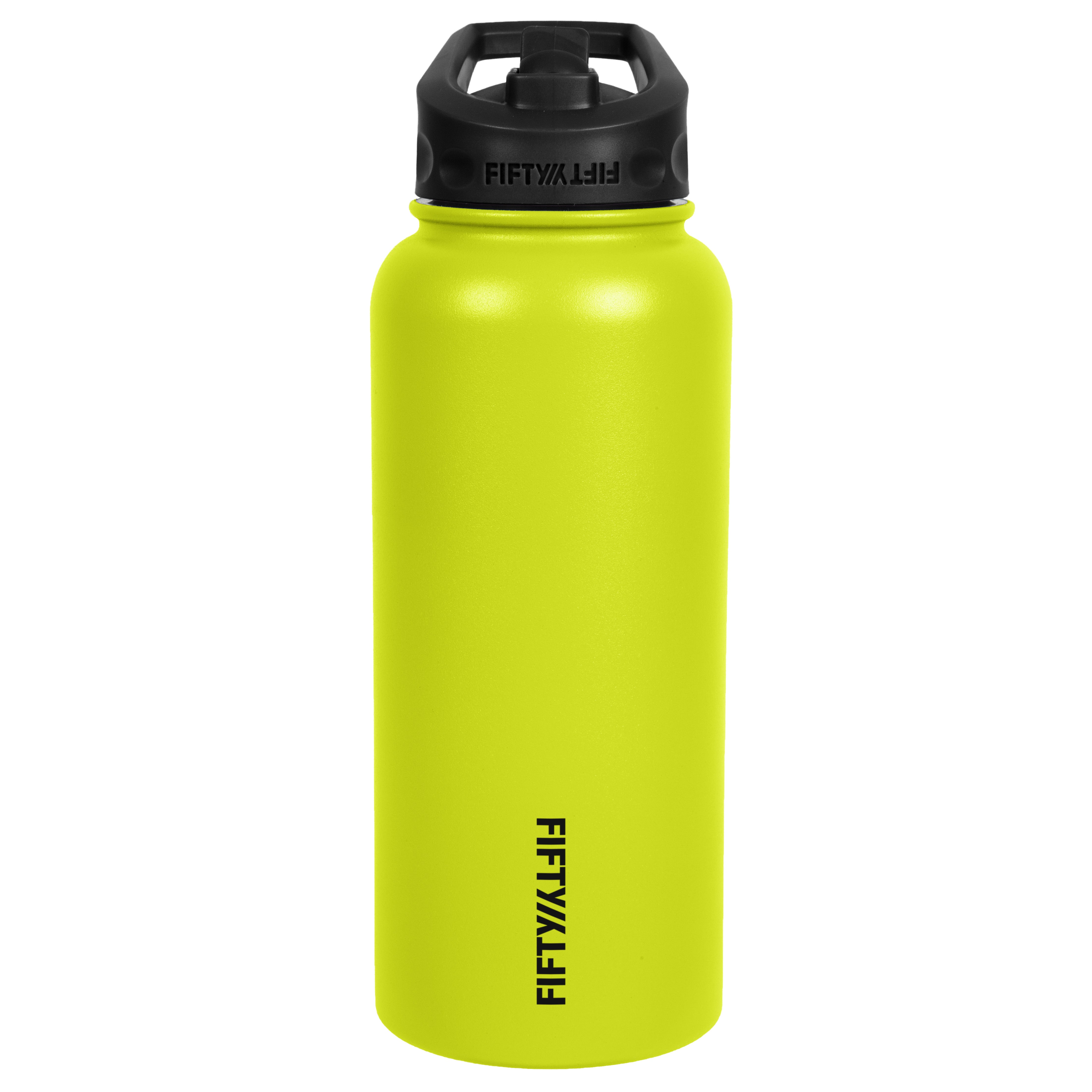 Insulated Water Bottle with Straw