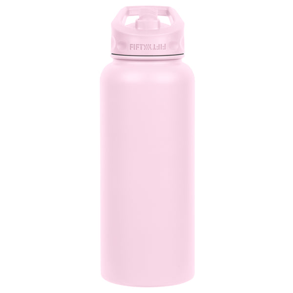 Pastel 34oz Bottle w/ Matching Wide Mouth Straw Cap