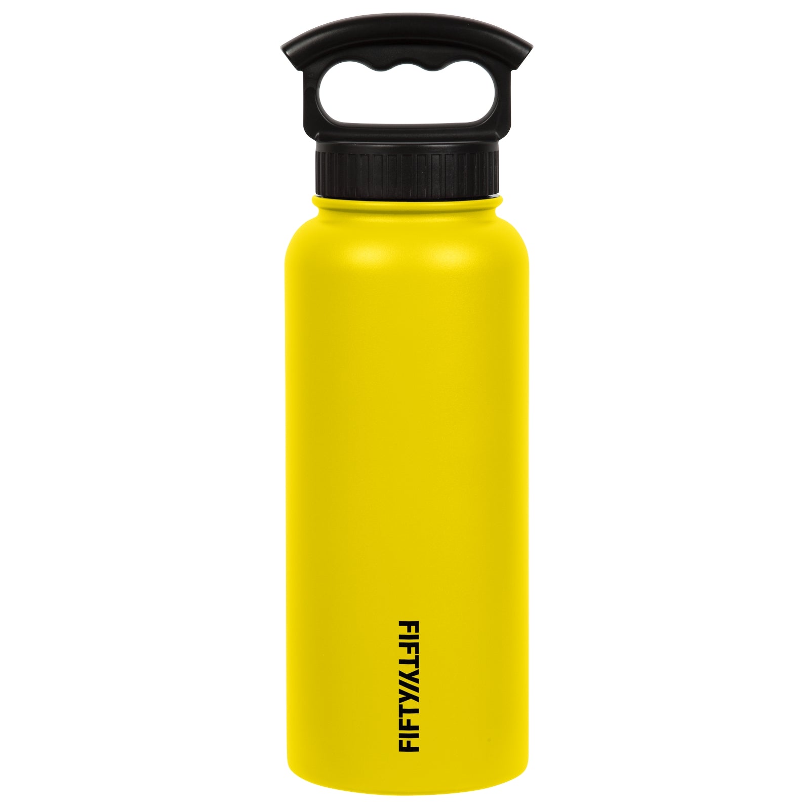 Wellness 30oz Double Wall Stainless Steel Bottle Black