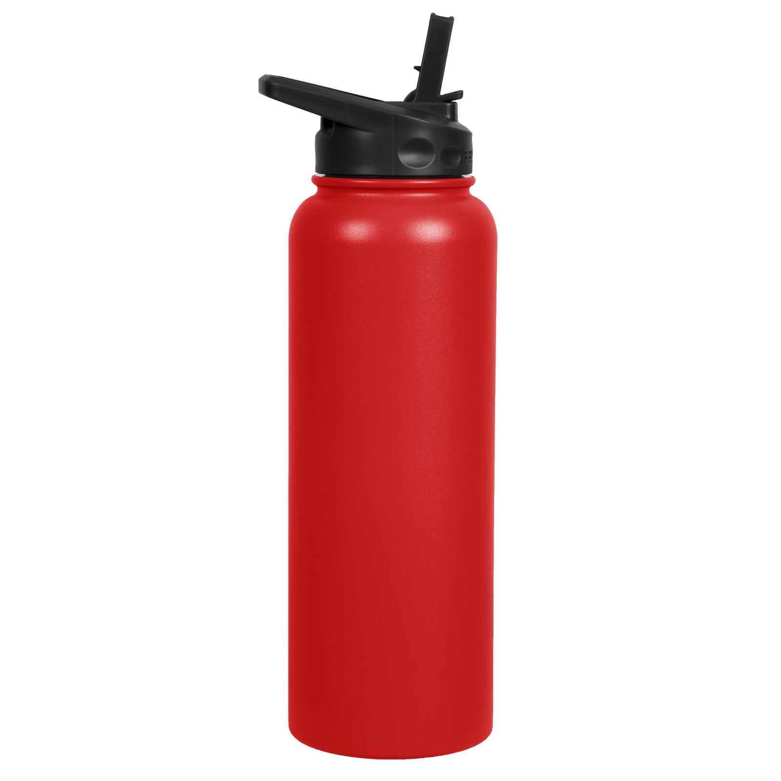 40 Oz Insulated Water Bottle with Straw, Stainless Steel Sports