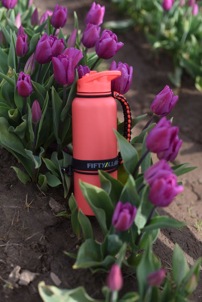 34oz Bottle with Wide Mouth Straw Lid