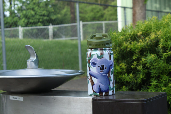 12oz Kid's Bottle with Straw Lid - Koala