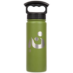 18oz/530mL "Heart" Shodo Bottle (Olive) | Fifty Fifty Bottles