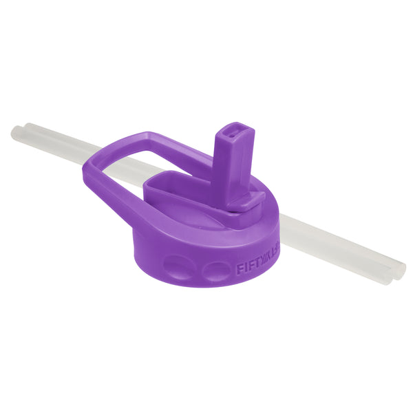 Wide-Mouth Straw Lid for Fifty/Fifty Bottles | Fifty Fifty Bottles